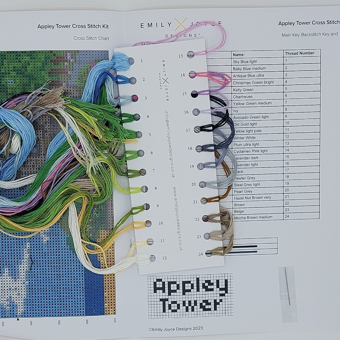 Appley Tower Cross Stitch Kit