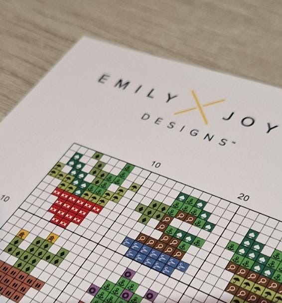 Plants and Flowers Tiny Cross Stitch Motif Chart